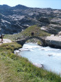 Ouille du Midi et lac glaciaire du Grand Méan