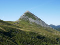 Puy Griou par Meijes Costes au-dessus du Lioran