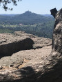 Le Rocher du Dabo vu du Geissfels