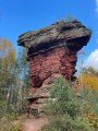 Les Rochers de l'Altschlossfelsen au départ d'Eppenbrunn