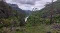 Le Tarn au fond des Gorges entre Plaisance de Boubals