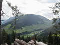 Le village de Sankt Oswald (à gauche) et celui de Kartitsch (à droite)