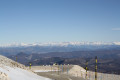 Les Alpes vues du Ventoux