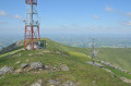 Les antennes au sommet du Baigura