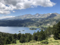 Les Bouillouses au pied du massif du Carlit