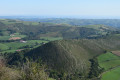 Les collines côté Saint-Esteben