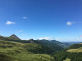 Les crêtes de la vallée de Mandailles, rive gauche