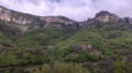 Les falaises de Gorges du Tarn depuis le GRP Tour du Causse Méjean