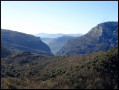 Les Gorges du Loup au loin, vers la balise 87a