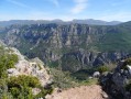 Les Gorges du Verdon - sommet du grand Marges