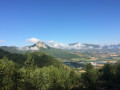 Les montagnes à l'ouest de Sisteron