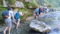 Les pieds dans l'eau