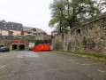 Les remparts sur le parking