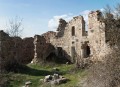 Les ruines du hameau de Saint Quentin avant leur réhabilitation