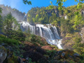 Cascade d'Ars et Etang de Guzet