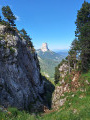 Mont Aiguille depuis le Pas de l'Ours