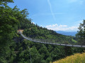 Le Skywlak et le Monte Corona au départ de Mezzocorona