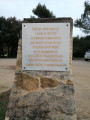 Monument en hommage aux résistants du Maquis du Chat et au groupe franc Kléber