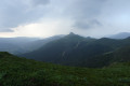 Orage sur la crête