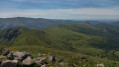 Panorama du sommet du Puy de Peyre Arse avec le Puy de Griou