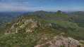 Panorama du sommet du Puy de Peyre Arse sur le Puy Mary