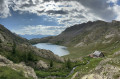 Panorama Lacs et Refuge de Vens