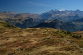 Panorama sur l'Oisans depuis le Pas de l'Envious