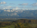 Panorama sur la vallée de l'Isère et le Vercors