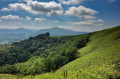 Panorama sur la vallée de Xareta et la Rhune