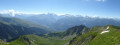 Panorama sur la Vallée et les sommets de la Tarentaise