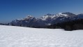 Panorama sur les Bauges