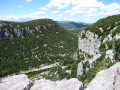 panorama sur les gorges et Laroque