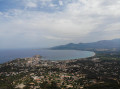 Panorama Ville et le Golfe de Calvi