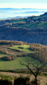 Les environs d'Yzeron au départ de la Brally