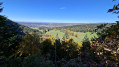 La Roche Sarrazine depuis les Petits Fourgs du Haut