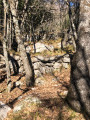 Passage entre les deux falaises