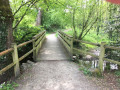 Passerelle au dessus de la Curette