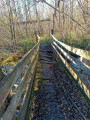 Passerelle en très mauvais état