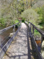 Passerelle enjambant le Scorff.