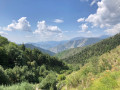 Paysage le long de la montée