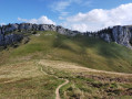 Petit Som - Vue sur le col de Léchaud