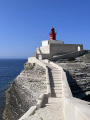 Phare de la Madonetta, Îlot de Fazzio, plage de Paragan depuis Bonifacio