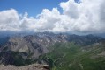 Pic du Cros, Béal Traversier dans les nuages, Pic de Balart