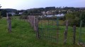 Point de vue sur l'étang depuis le bourg