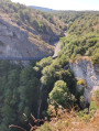 Point de vue sur la cascade