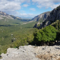 Point de vue sur la vallée de Lanaitho