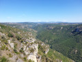 Point de vue sur les gorges de la Dourbie (amont)