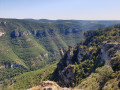 Point de vue sur les gorges de la Dourbie (aval)