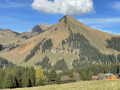 La Pointe d’Uble et la Vallée des Munes à partir du Praz de Lys