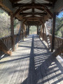 Pont sur la rivière Le Largue